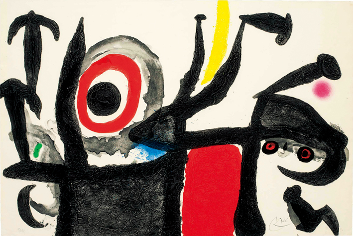  胡安·米罗 Joan Miró ——马诺来特斗牛法